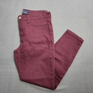 GAP Denim Women 6/28 Secret Plum Mid Rise Favorite Jegging